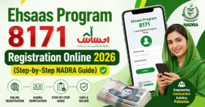 Ehsaas Program 8171 Registration Online 2026